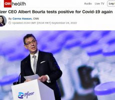 Pfizer CEO is Covid-19 positive again