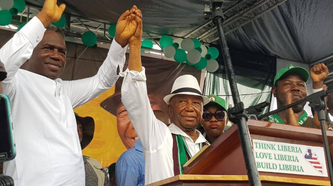 Boikai Announces Senator Koung as his Running Mate